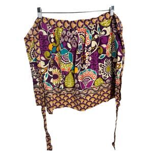Vera Bradley What's Cooking Half Apron Plum Crazy